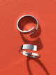 SOLD OUT! SALE *Waterproof* Flat Wrapped Ring: Gold Or Silver: LAST ONE SILVER 8!