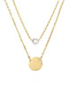 Minimalist Necklace Set: Gold, Silver Or Rose 
