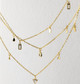 Minimalist Teardrops Necklac