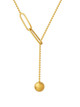 SOLD OUT! Golden Links Lariat Necklace: 1 LEFT