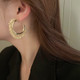 Dangles Hoops: Gold Or Silver