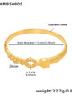 Tiger Pave Accented Bangle: Gold Or Silver