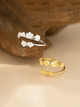 Sterling Wrapped Flowers Ring: Gold Or Silver