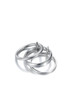 Interconnected Ring Set: Gold Or Silver