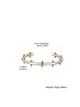 Side Studded Cuff: Gold Or Silver