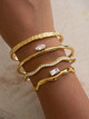 Waterproof Horizontal Stone Cuff