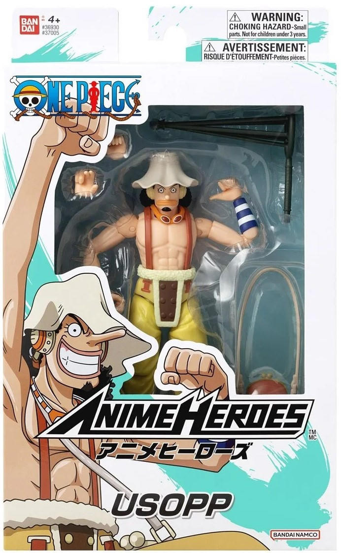 Usopp’n Bandai One Piece Anime Heroes Usopp 6