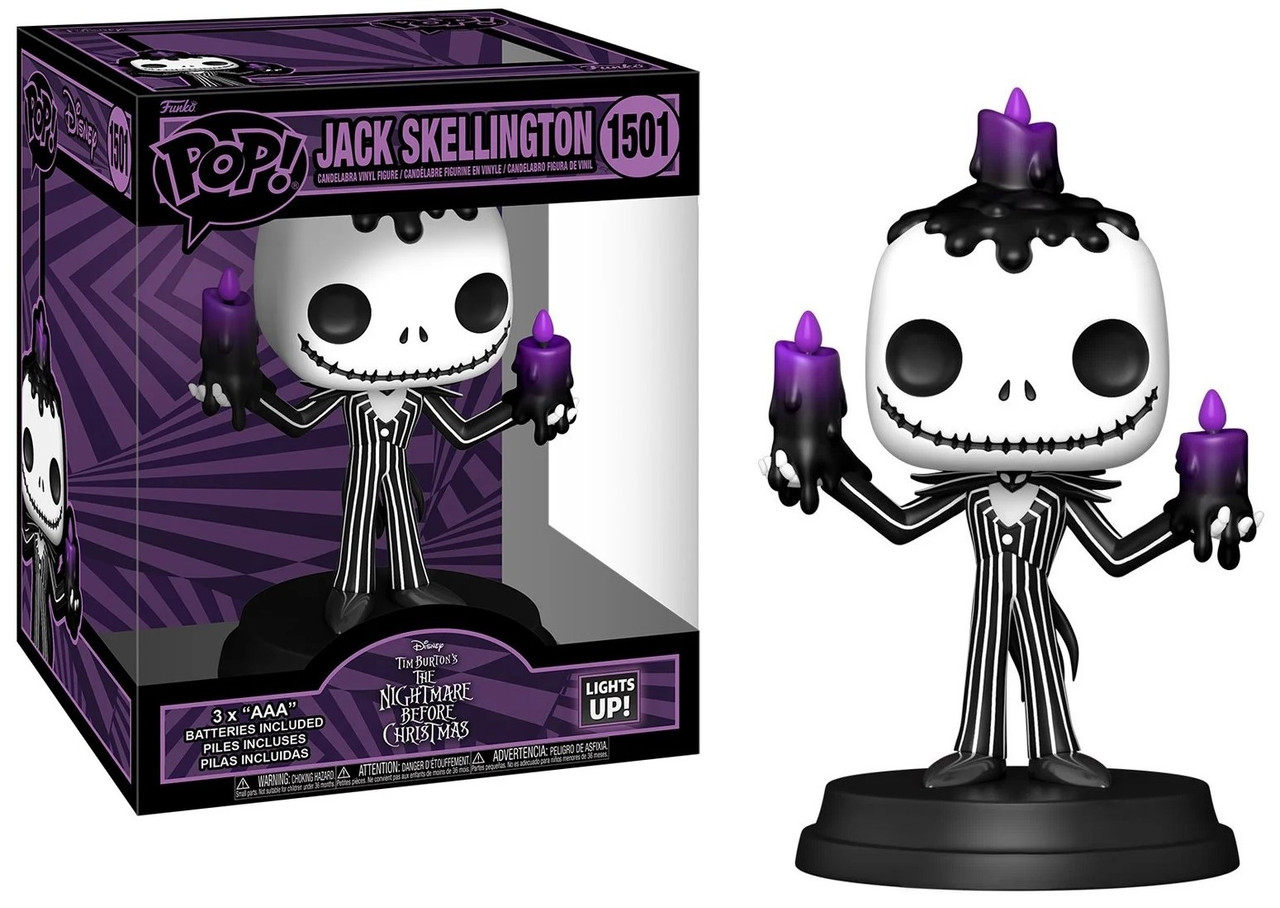 (未使用･未開封品)Funko - Figurine NBX Jack Skellington Pop 10cm - 0830395024684 Funko Pop! The Nightmare Before Christmas 1501 Jack Skellington