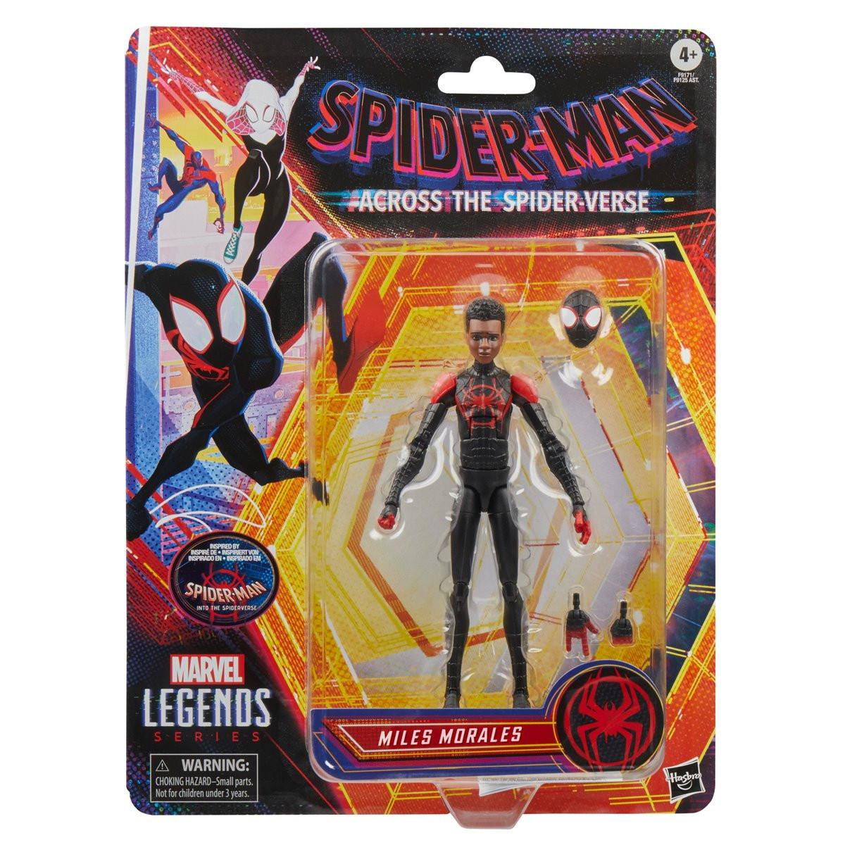 Hasbro Marvel Spider-Man: Action Figure Miles Morales 30 Cm, Ispirata A Across The Spider-Verse, Snodabile, Per Bambini 4+