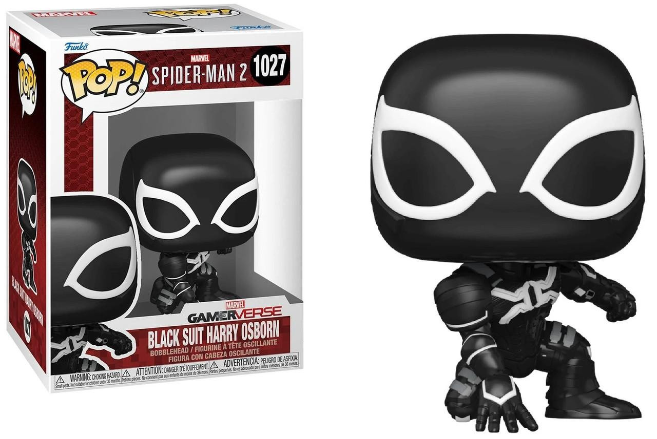FUnko Pop! Marvel Spider-Man 2 1027 Black Suit Harry Osborn