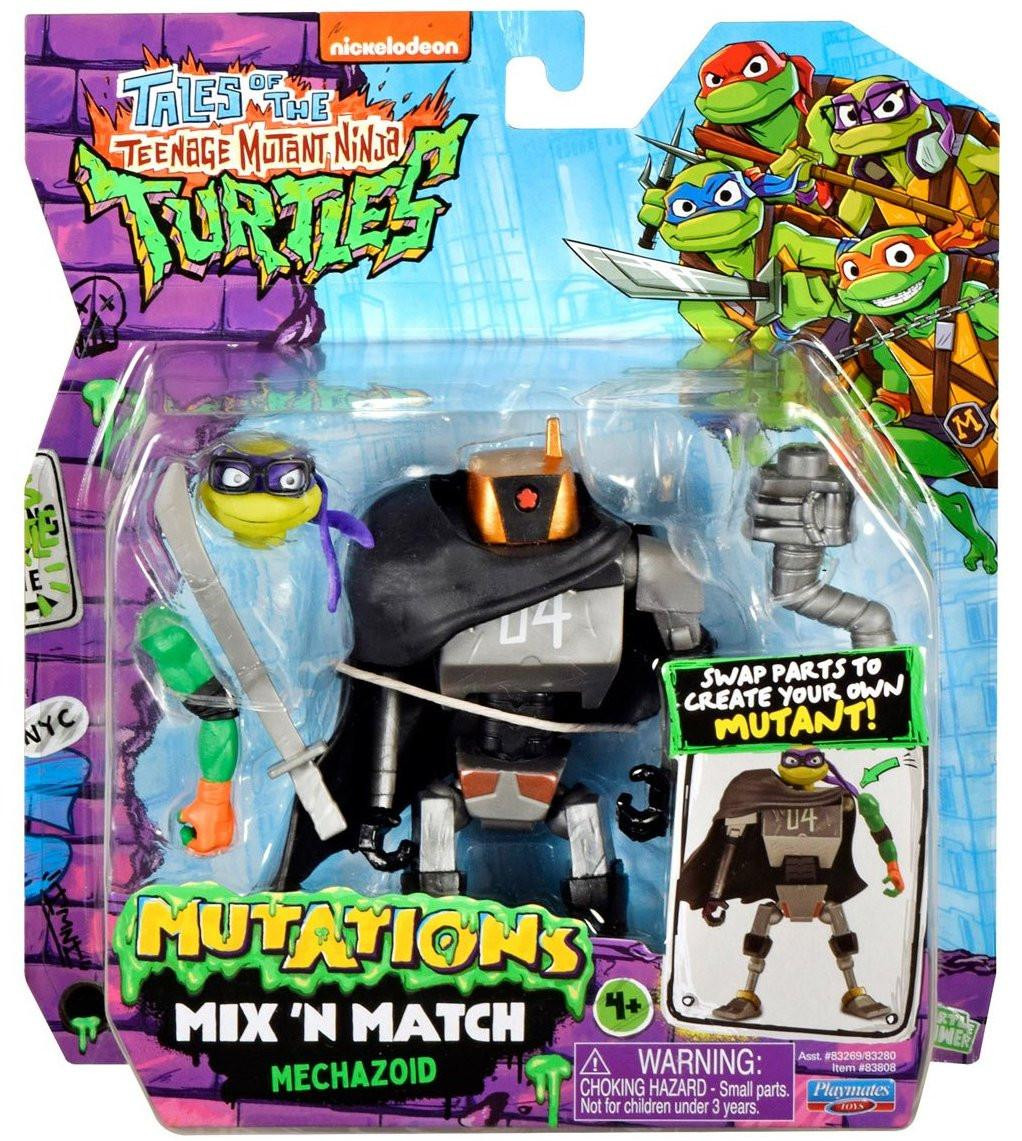 Playmates Teenage Mutant Ninja Turtles Mix and Match Mechazoid 4.5