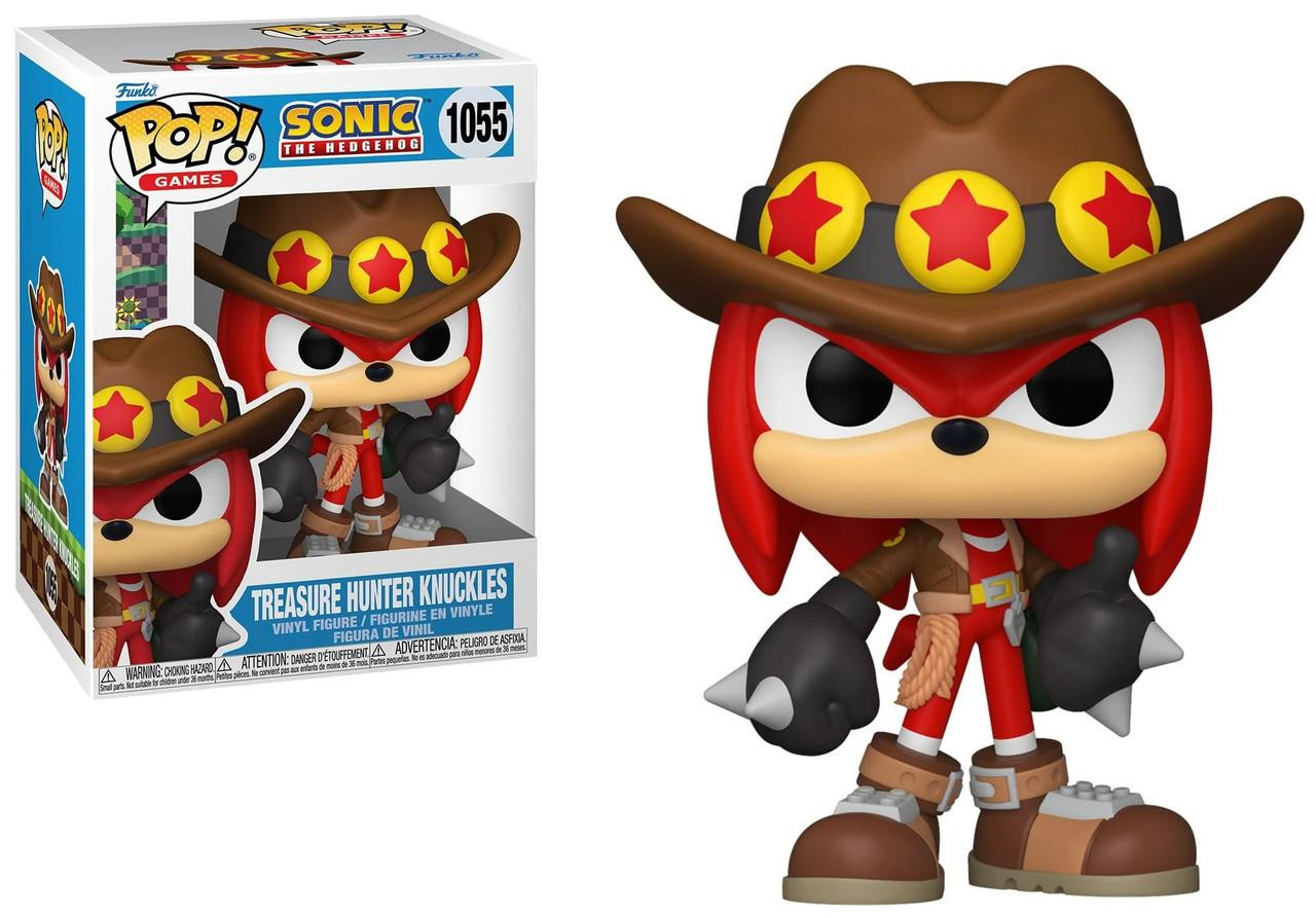 Funko Pop! Games Sonic the Hedgehog 1055 Treasure Hunter Knuckles
