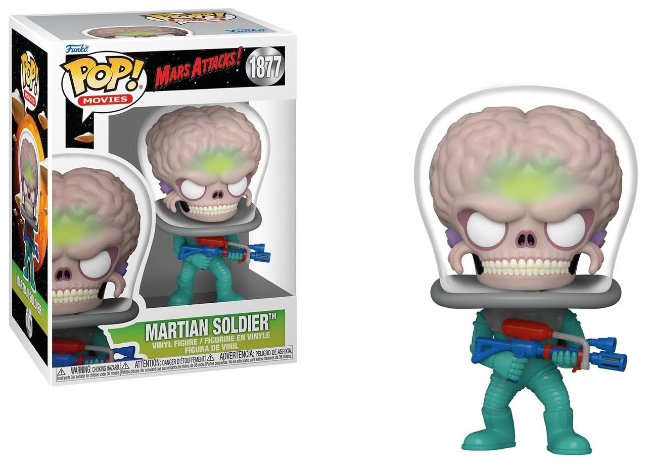Funko Pop! Mars Attacks - Alien Soldier - Figurine Vinyle Officielle Film