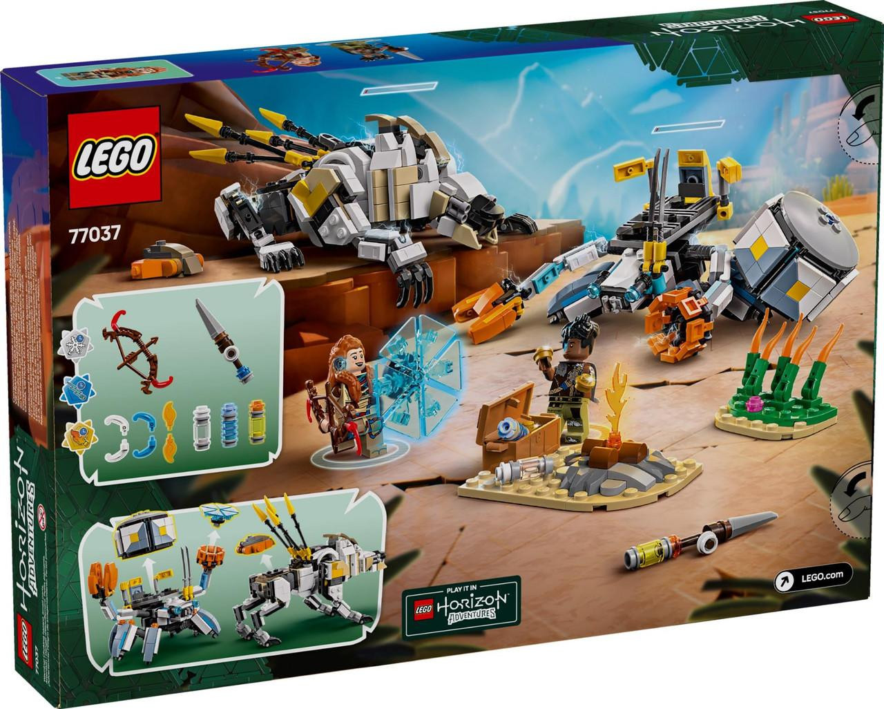 LEGO Horizon Adventures 77037 Aloy & Varl vs. Shell-Walker & Sawtooth
