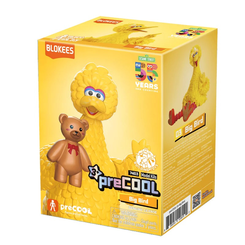 Blokees Figures Sesame Street preCOOL Series 01 Big Bird
