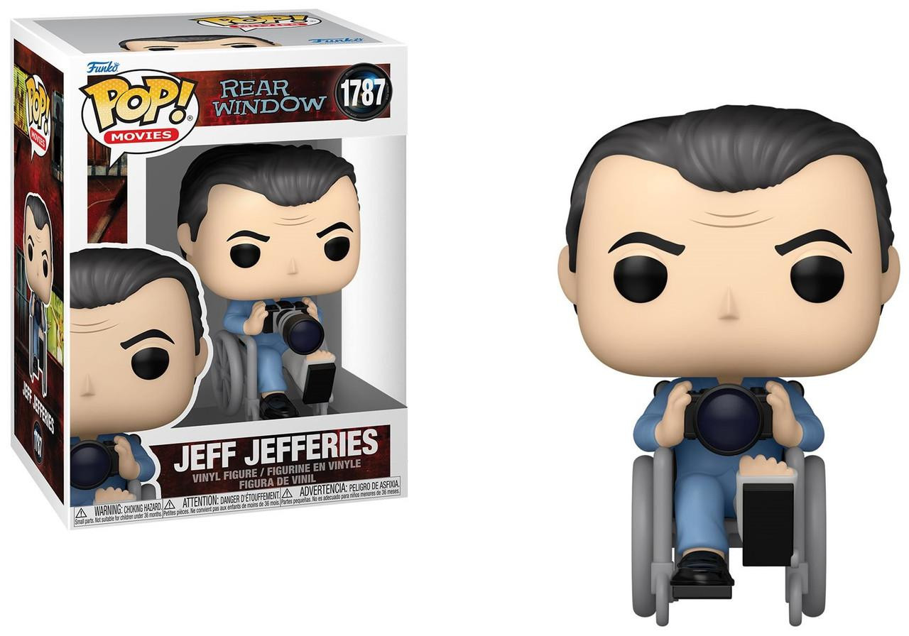 Funko Pop! Movies Alfred Hitchcock Rear Window 1787 Jeff Jefferies