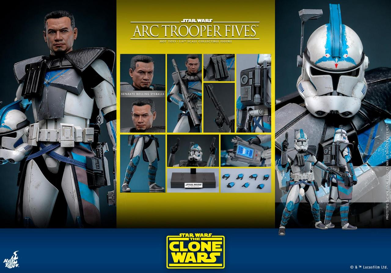 ホットトイズTMS132 スター・ウォーズARCトルーパーファイブス　Fives Hot Toys Star Wars The Clone Wars TMS132 ARC Trooper Fives 12