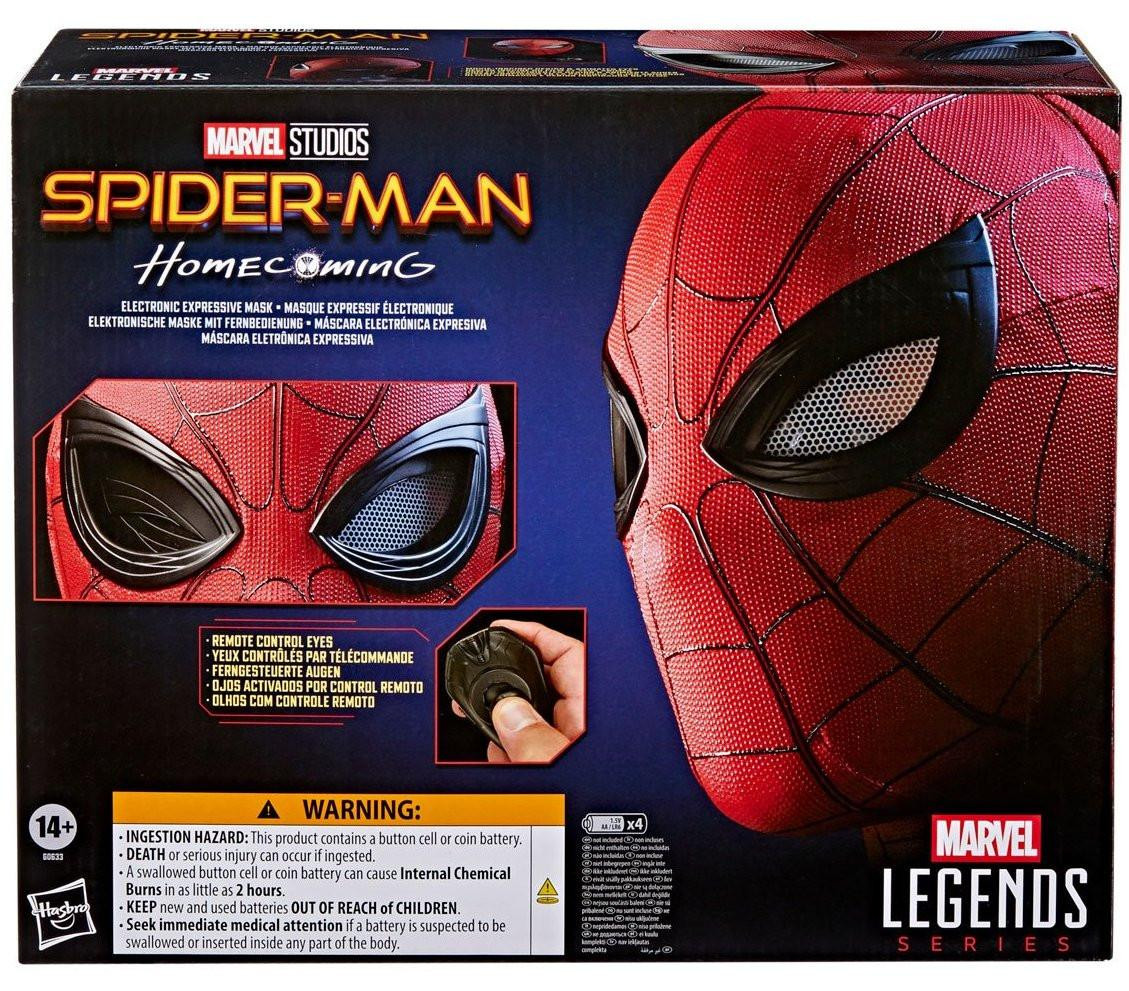 MARVEL SPIDER-MAN coming マスク Amazon.com: Spider-Man Marvel Legends Series Homecoming Electronic