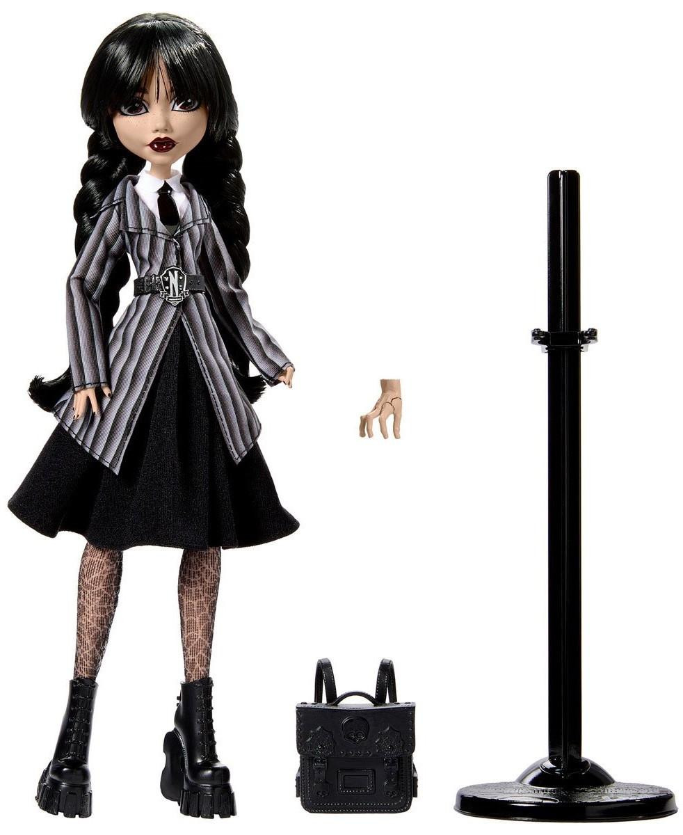 Mattel Monster High x Wednesday Crossover Wednesday Addams Fasion Doll