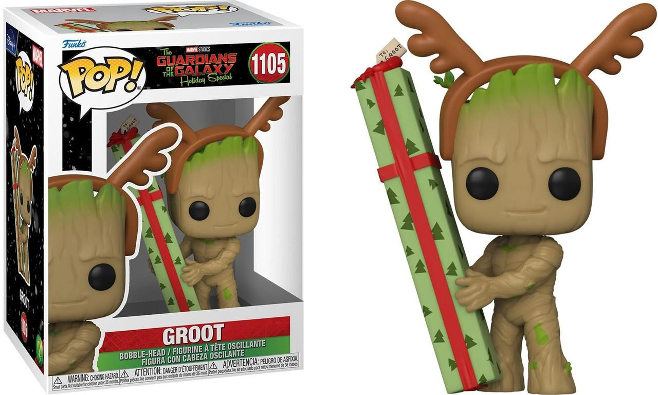 Funko Pop! Marvel Guardians of the Galaxy Holiday Special 1105 Groot