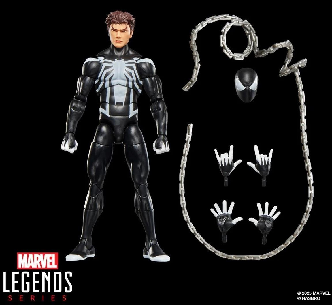Hasbro Marvel Legends Spider-Man Retro Card Spider-Venom 6