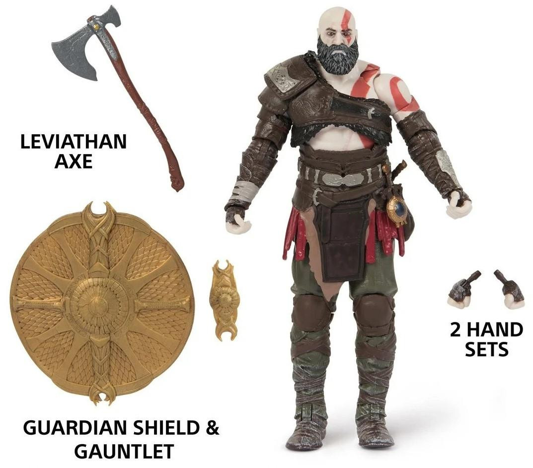 Spin Master Playstation Shapes Collection God of War Kratos 6