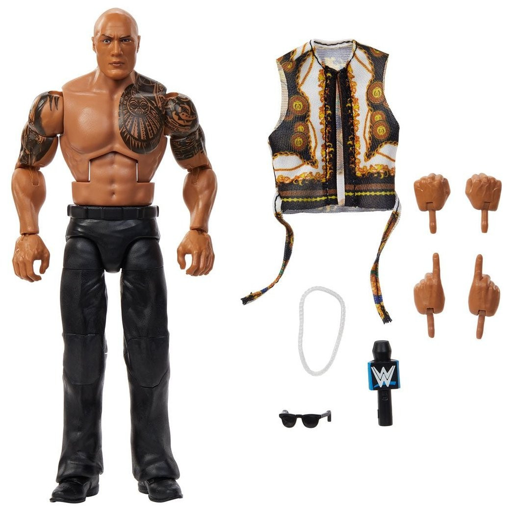Mattel WWE Elite Ultiamte The Rock 新品 Mattel WWE Elite Collection Greatest Hits 2026 The Rock 6