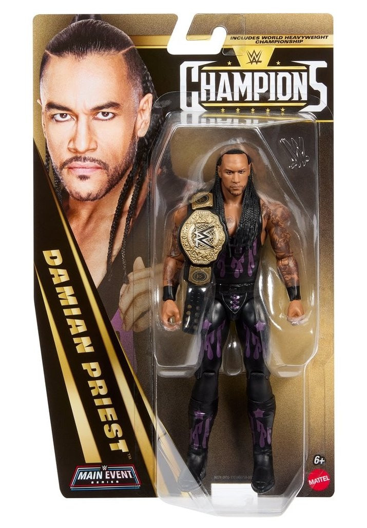 Mattel WWE Main Event Series Champions 2026 Damian Priest with
