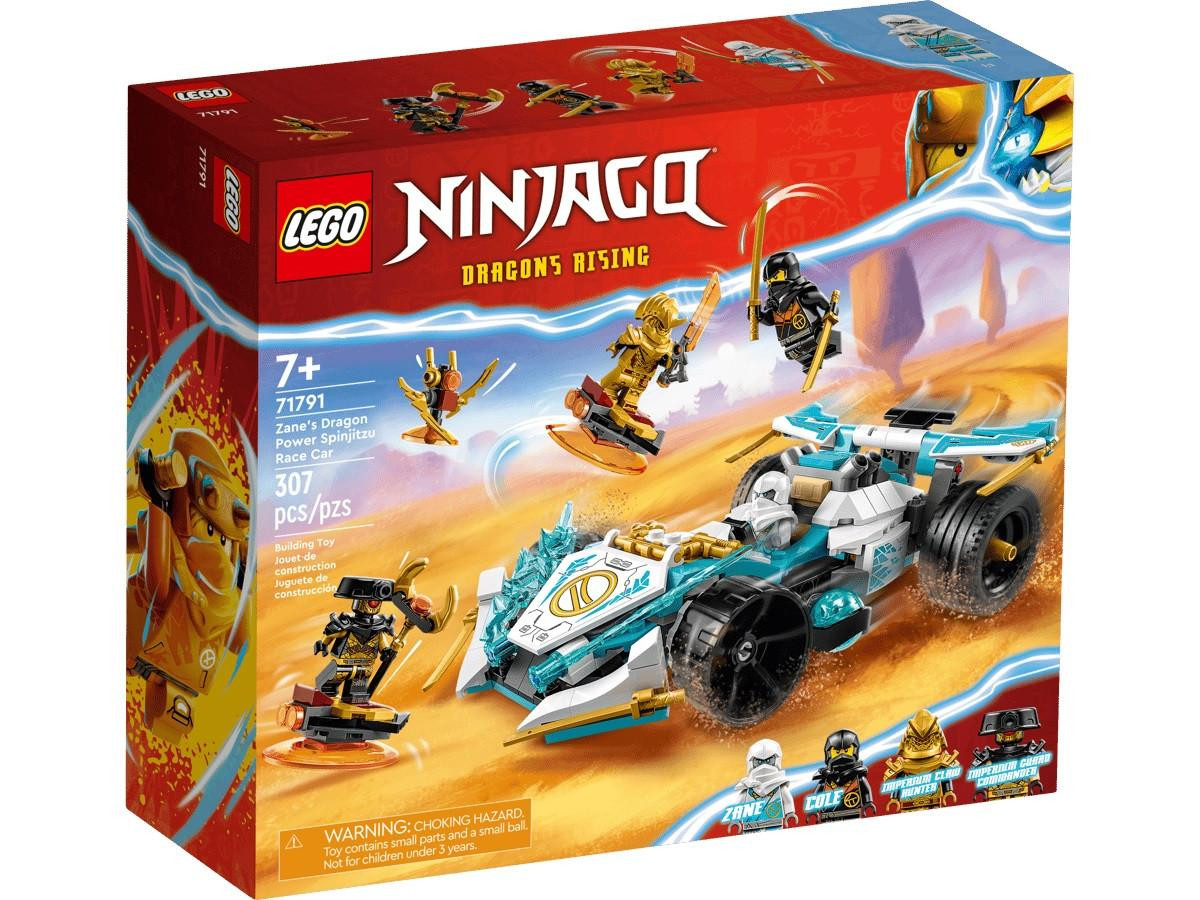LEGO Ninjago 71791 Zane's Dragon Power Spinjitzu Race Car