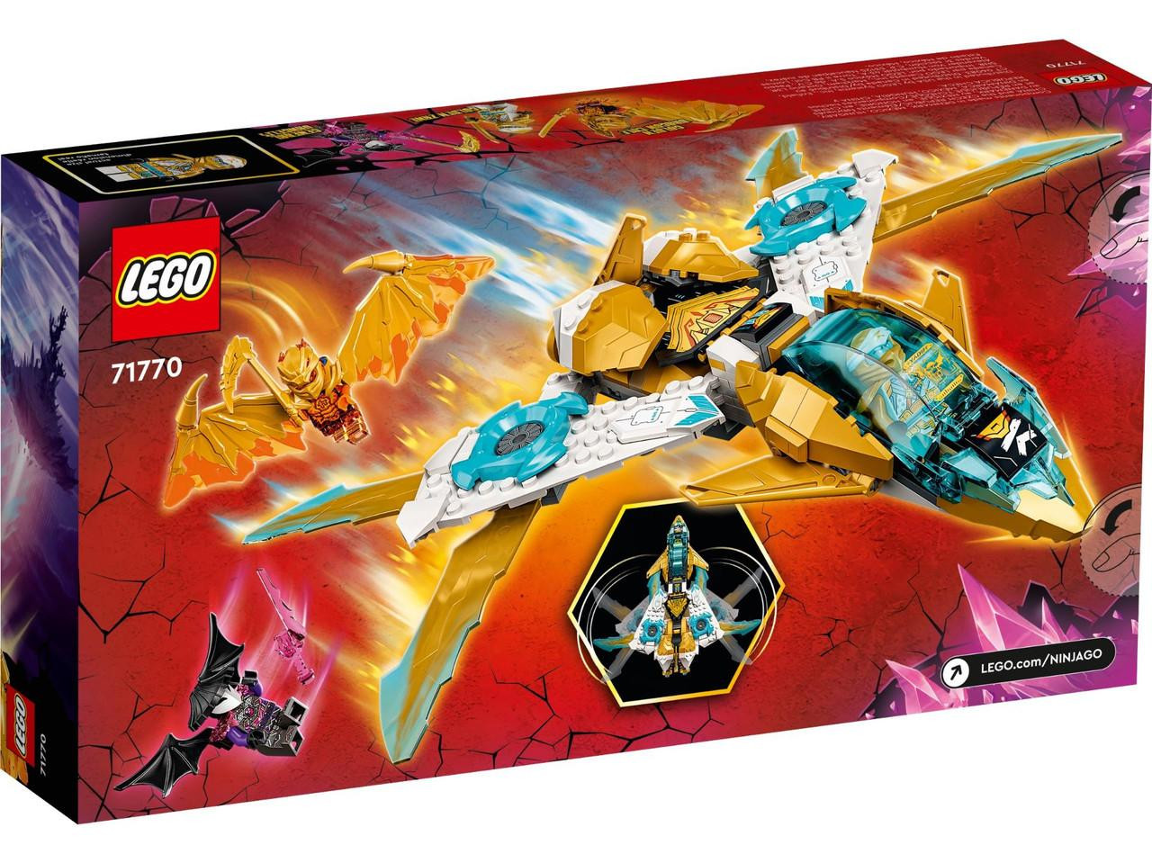 LEGO Ninjago 71770 Zane's Golden Dragon Jet