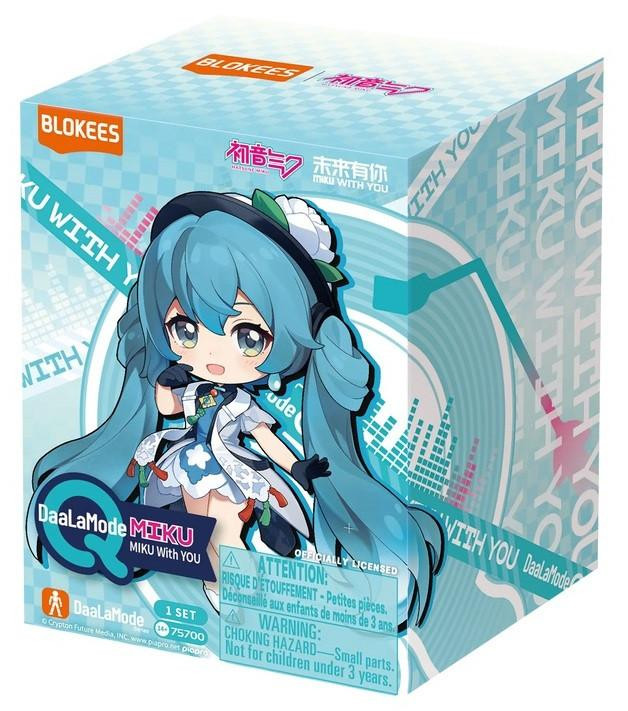 Blokees Hatsune Miku DaaLaMode Q Series Miku With You Mini Model