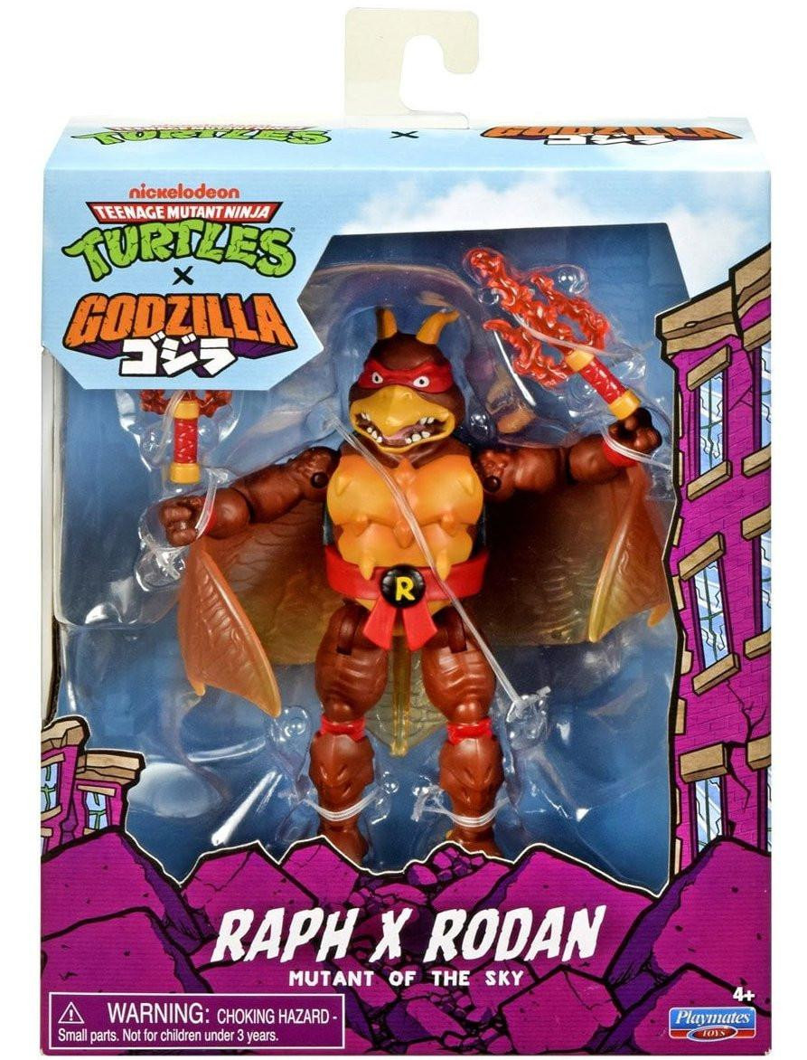 Playmates Teenage Mutant Ninja Turtles x Godzilla Raph X Rodan 5