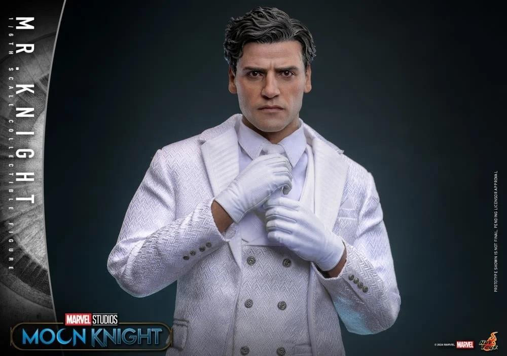 Hot Toys Marvel TMS139 Moon Knight Mr Knight 1/6 Scale Figure