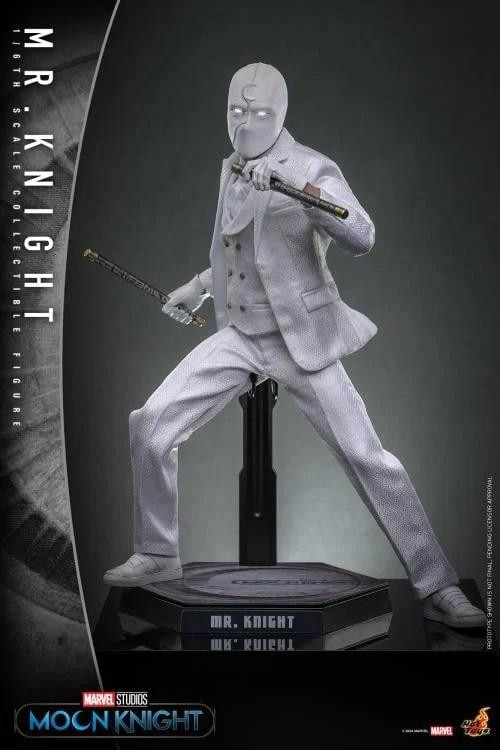Hot Toys Marvel TMS139 Moon Knight Mr Knight 1/6 Scale Figure
