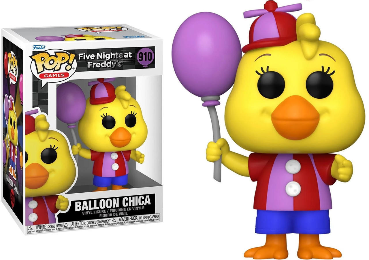  Funko POP Games Five Nights at Freddy's Nightmare Chica Action  Figure : Funko: Toys & Games