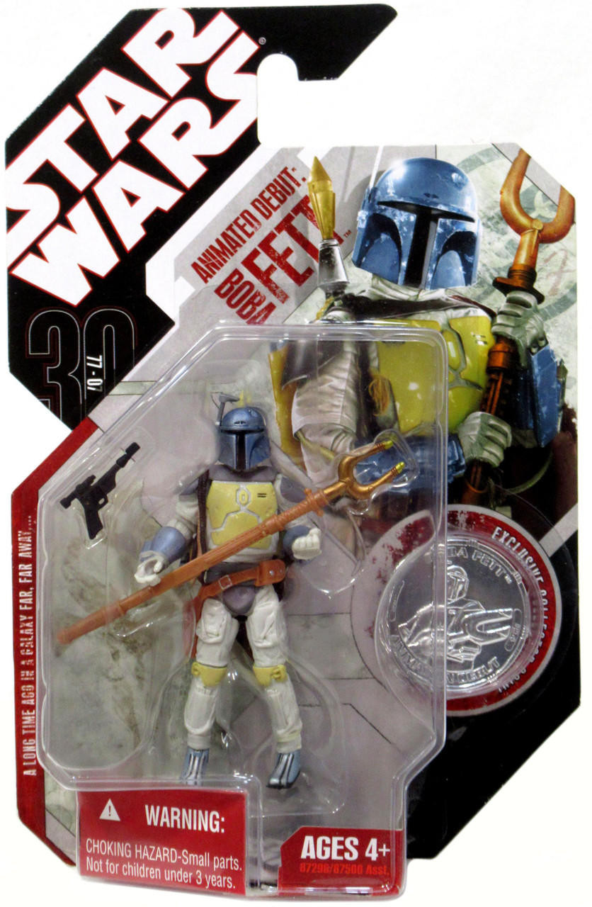 Hasbro Stra Wars 30th Anniversary Collection Boba Fett Animated Debut 3.75