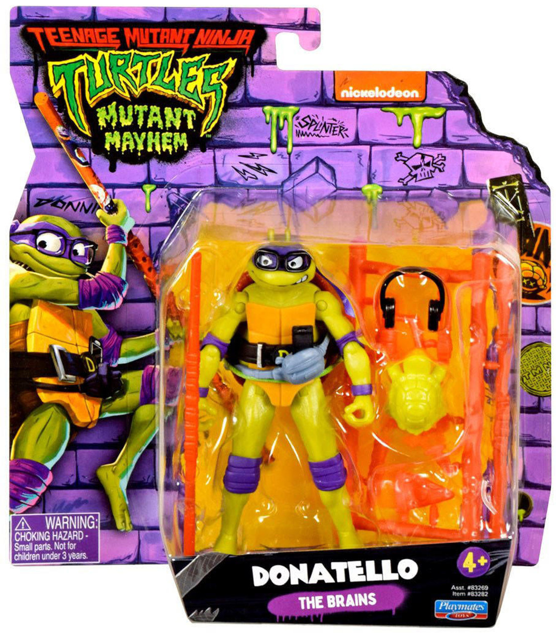 Early 2000's Teenage Mutant Ninja Turtles Lot Of 9 TMNT 4.5 & 5 figures