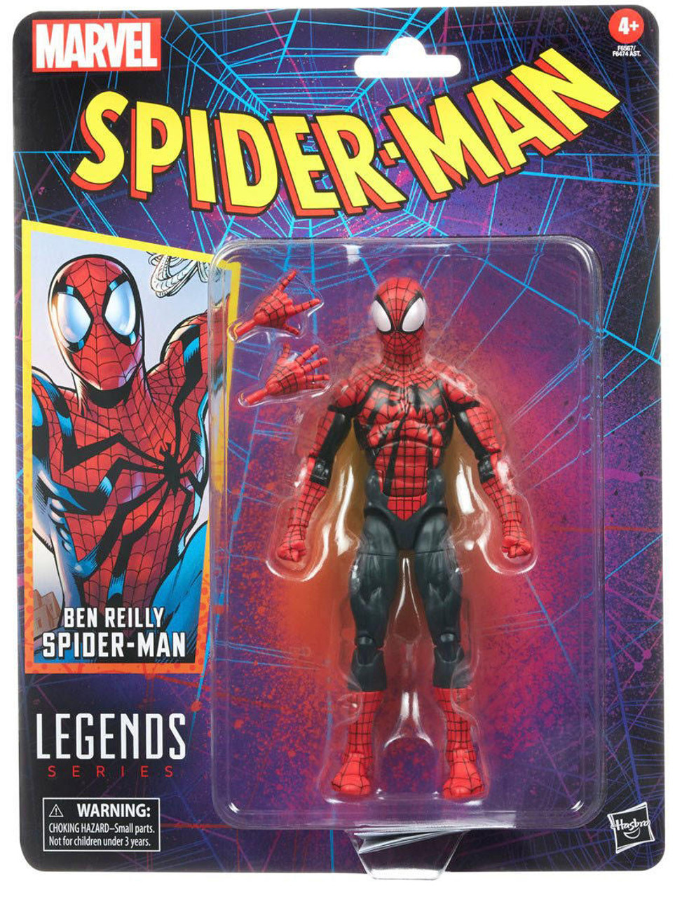  Spider-Man Marvel Legends Retro Collection 6 Animated