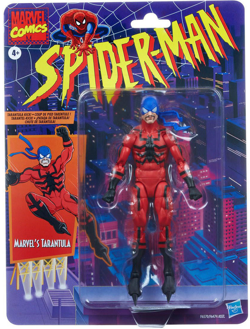 Hasbro Marvel Legends Spider-Man Retro Collection Tarantula 6 Figure