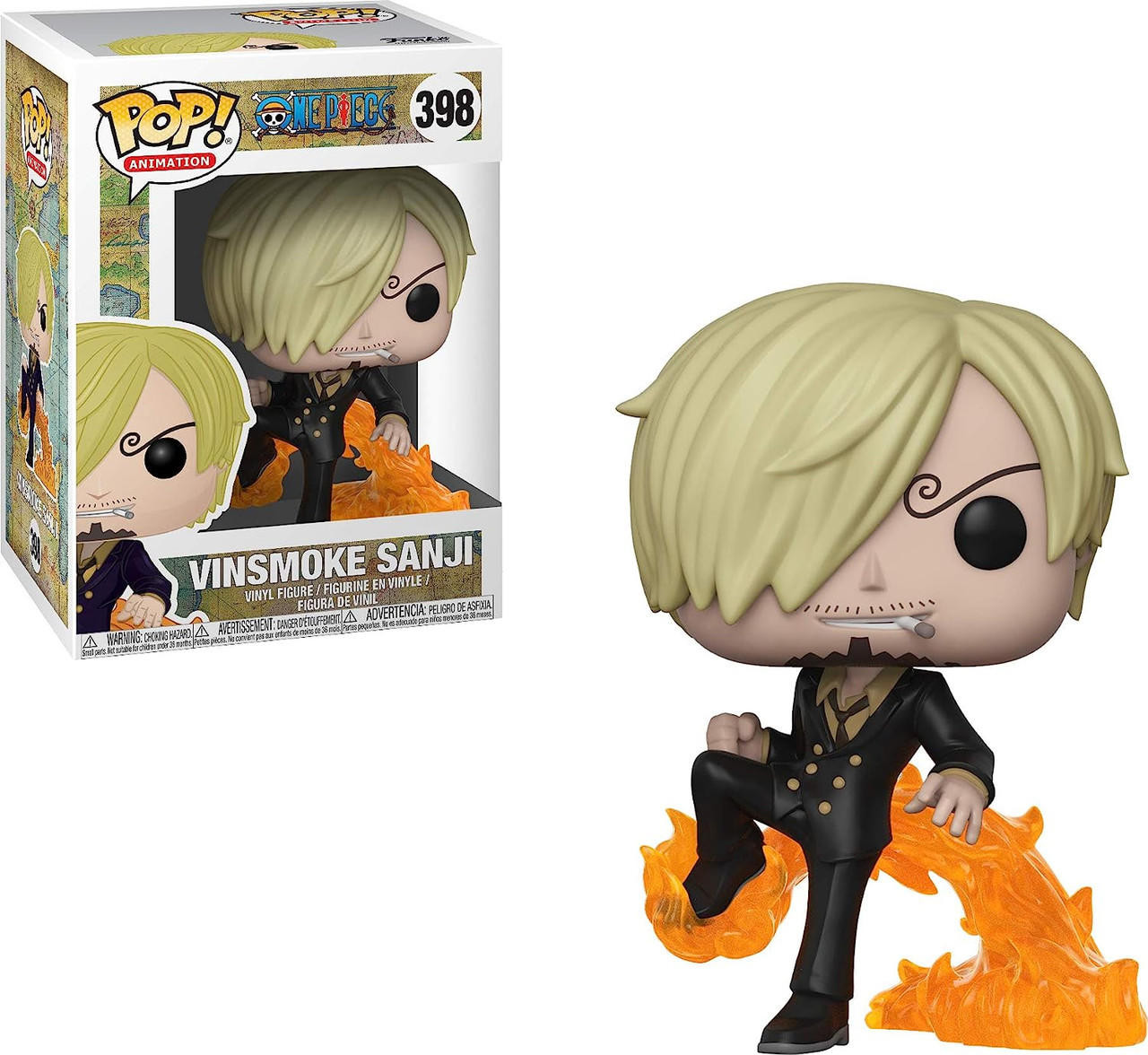 【正規品質保証】 Pop! Funko Animation Sanji Vinsmoke 398 Piece One クラブ