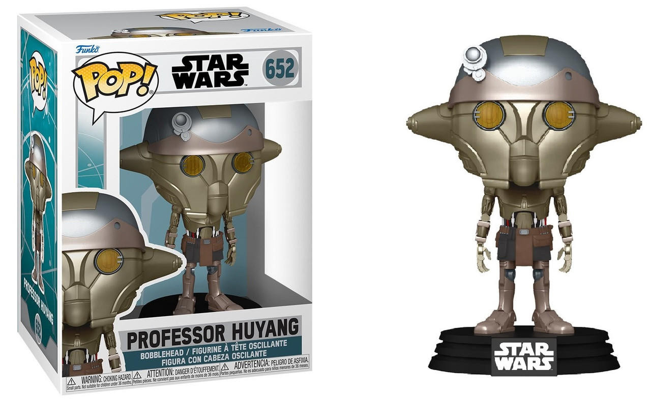 Funko Pop Star Wars Professor Huyang 652