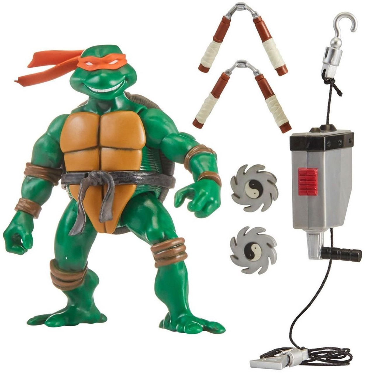 Playmates Teenage Mutant Ninja Turtles Reissue 2003 Michelangelo