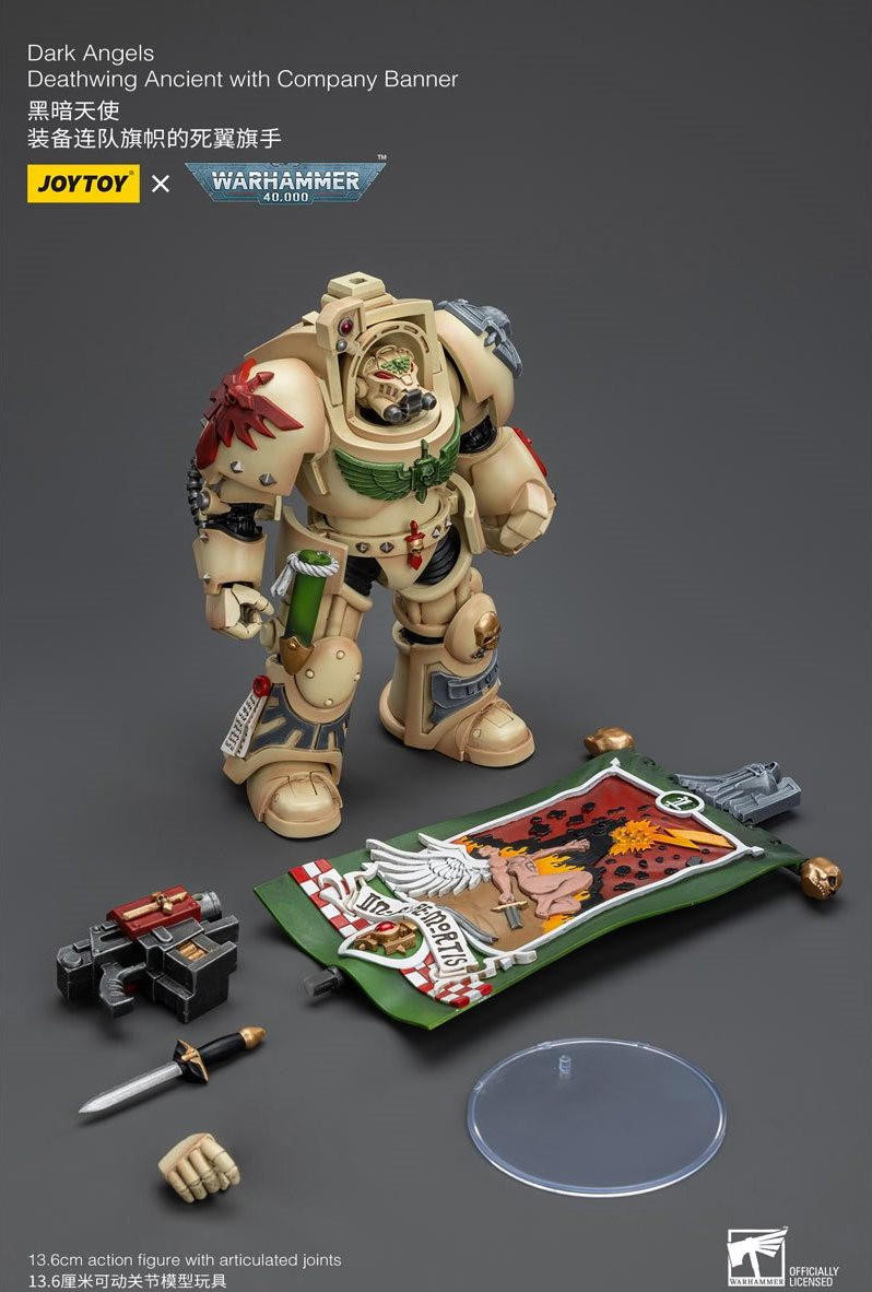 その他 WARHAMMER 40,000 DEATHWING Joy Toy Warhammer 40,000 Dark Angels Deathwing Ancient with