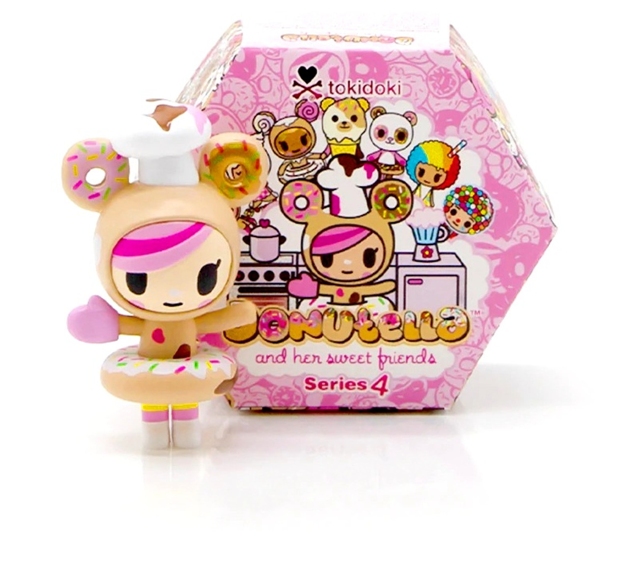【新品未使用】Tokidoki×HelloKitty ドーナツテラ ストラップ Tokidoki Donutella x Hello Kitty 2.75