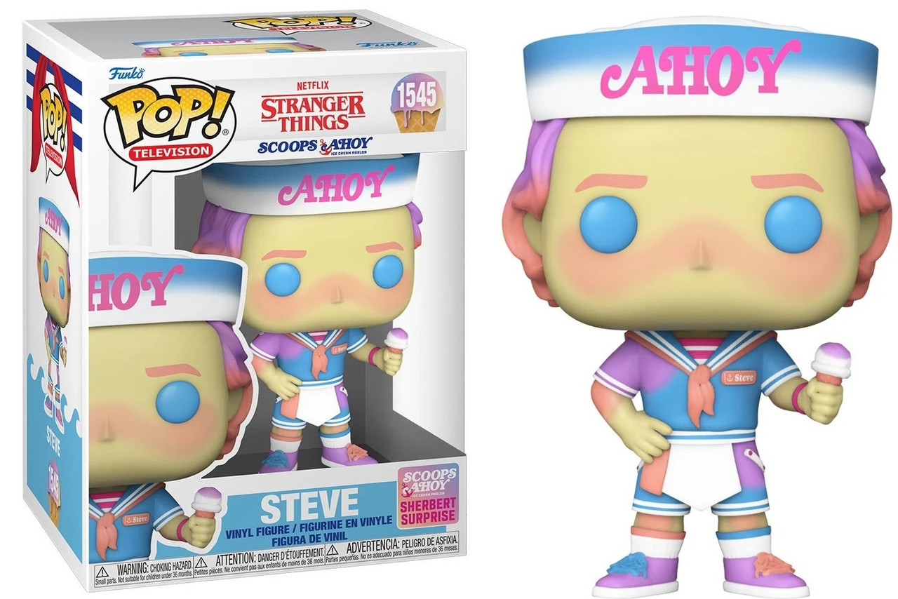 ストレンジャーシングス ロビン スティーブ AHOY funko pop Robin & Steve Stranger Things Scoops Ahoy Funko Pop Vinyl