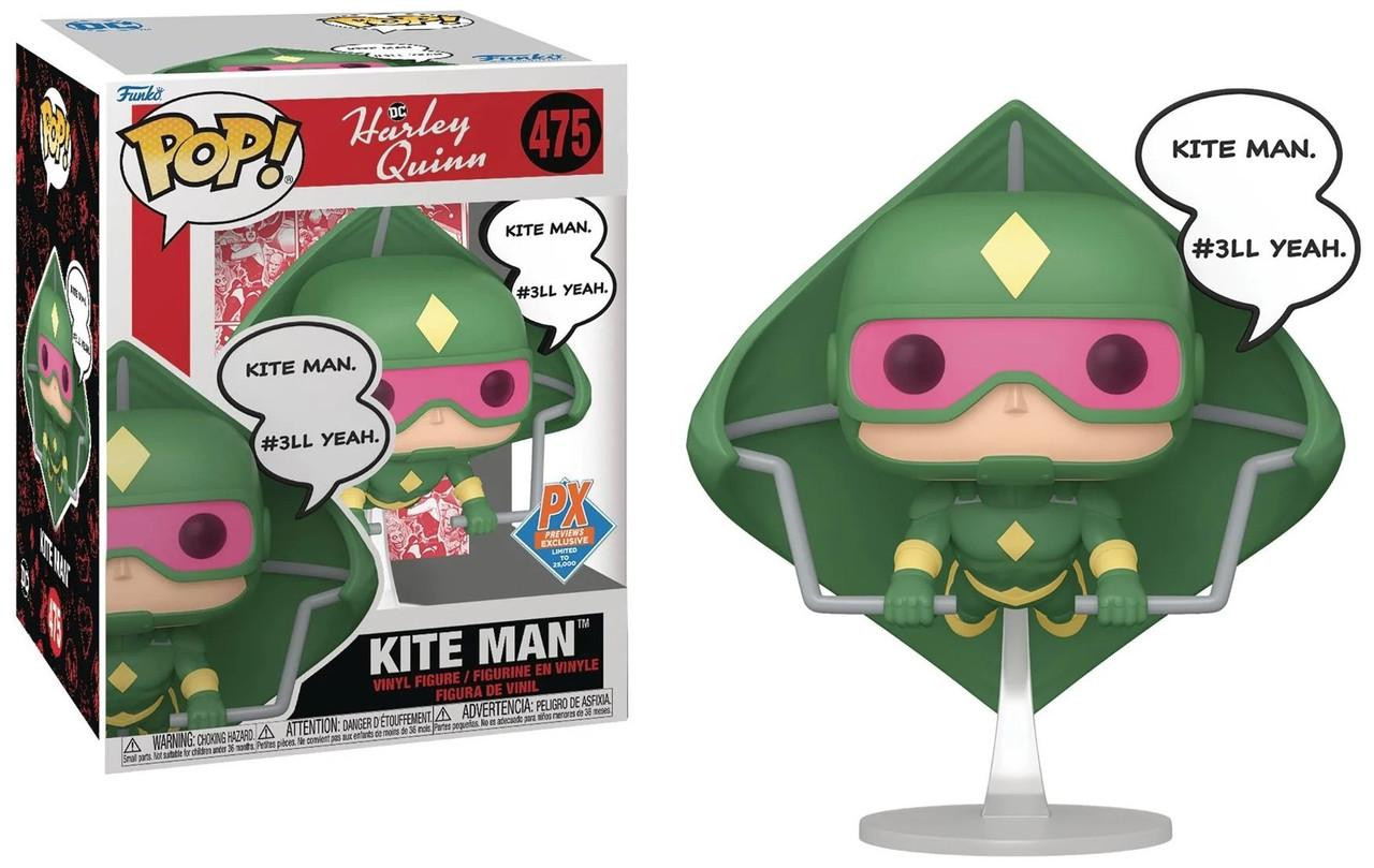 Funko Pop! DC Harley Quinn 427 Kite Man PX Exclusive Vinyl