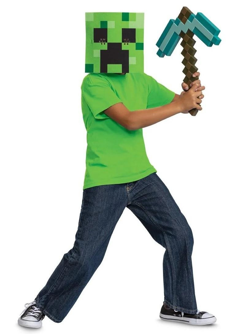 Tissu Polycoton Personnage Blocs De Jeu Minecraft Demi-Yard (18 X 55