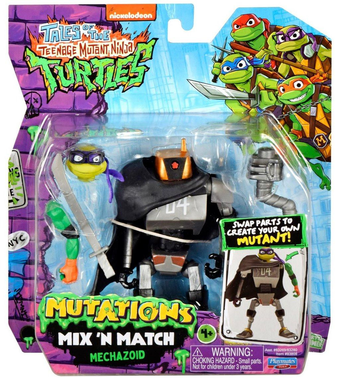 ［PDSxUnbox Industries］TMNTフィギュア　4種セット PDSxUnbox Industries］TMNTフィギュア 4種セット ニンジャ