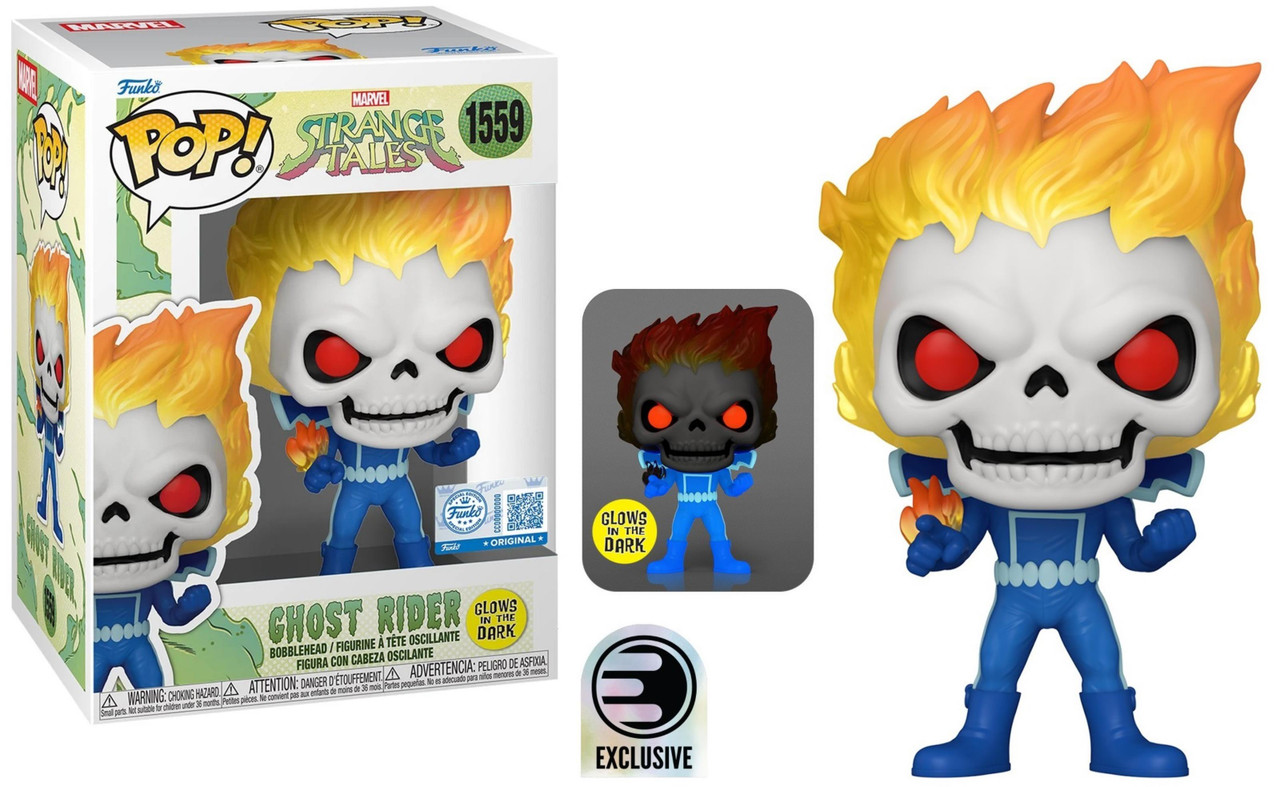Funko Pop! Marvel Strange Tales 1559 Ghost Rider (Glows in the