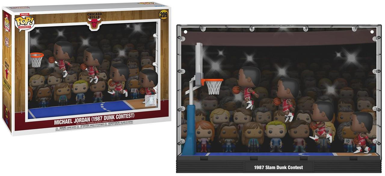 Funko Pop! Deluxe Moment NBA Chicago Bulls 209 Michael Jordan 1987